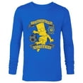 thumbnail image 1 of The Simpsons Soccer Bart Simpson Springfield United - Long Sleeve T-Shirt for Men - Customized-Navy, 1 of 5