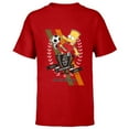 thumbnail image 1 of The Simpsons Soccer Bart Simpson Springfield Victory - Short Sleeve T-Shirt for Kids - Customized-Red, 1 of 5