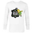 thumbnail image 1 of The Simpsons Soccer Bart Simpson Use Your Head - Long Sleeve T-Shirt for Men - Customized-White, 1 of 5
