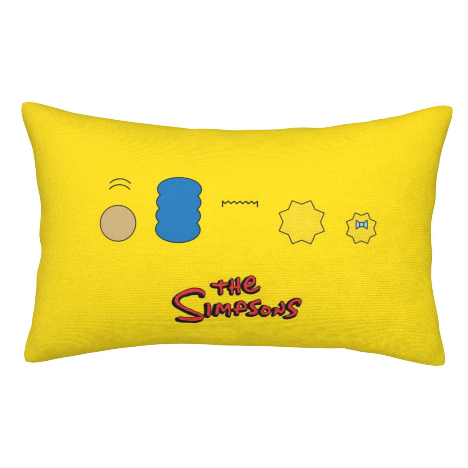 The Simpsons Symbol Pillowcase Cushion Pillow Covers Pillow Case Decor