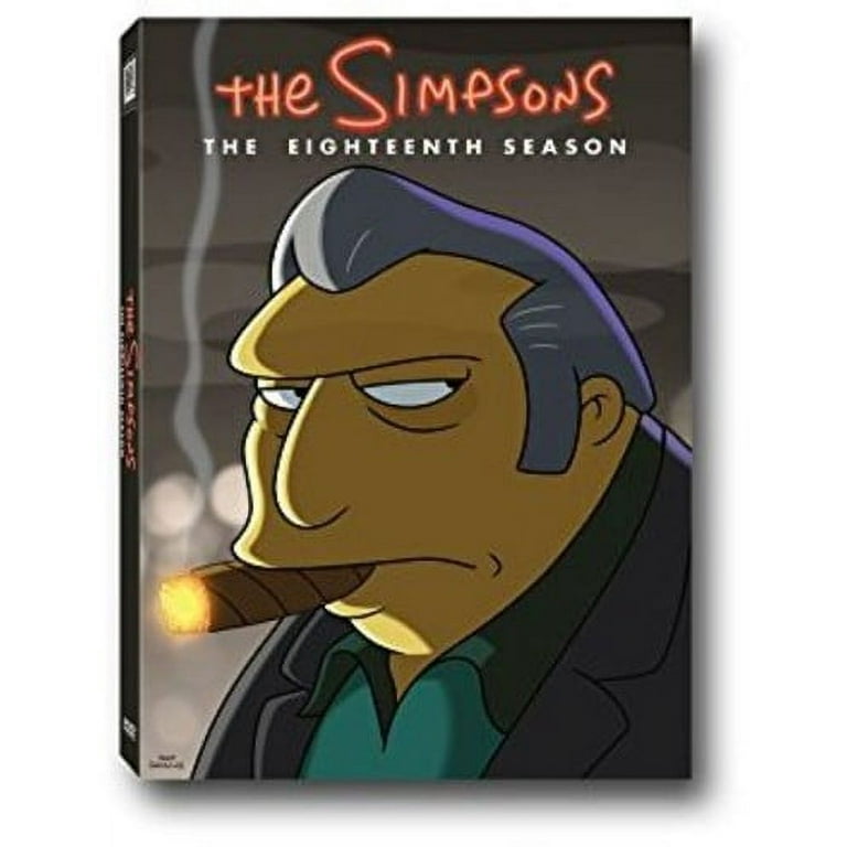 The Simpsons Box Set: The Eighteenth Season DVD TV Show - Walmart.com