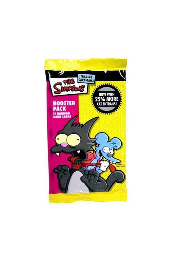 The Simpsons Trading Card Game Krusty Approved Booster Pack