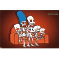 thumbnail image 1 of The Simpsons: Treehouse of Horror - Family Bones Wall Poster, 22.375" x 34", 1 of 3