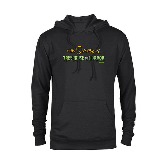 The Simpsons Treehouse of Horror Halloween Logo - Pullover Hoodie for Adults - Customized-Black