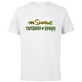 thumbnail image 1 of The Simpsons Treehouse of Horror Halloween Logo - Short Sleeve Cotton T-Shirt for Adults - Customized-White, 1 of 5