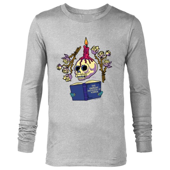 The Simpsons Treehouse of Horror - Long Sleeve T-Shirt for Men - Customized-Athletic Heather