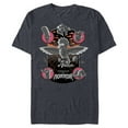 thumbnail image 1 of The Simpsons Treehouse of Horror Poster - Short Sleeve Blended T-Shirt for Adults - Customized-Denim Snow Heather, 1 of 5