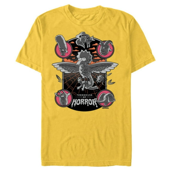 The Simpsons Treehouse of Horror Poster - Short Sleeve Blended T-Shirt for Adults - Customized-Putty Snow Heather