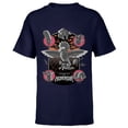 thumbnail image 1 of The Simpsons Treehouse of Horror Poster - Short Sleeve T-Shirt for Kids - Customized-Navy, 1 of 5