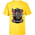 thumbnail image 1 of The Simpsons Treehouse of Horror Poster - Short Sleeve T-Shirt for Kids - Customized-Yellow, 1 of 5