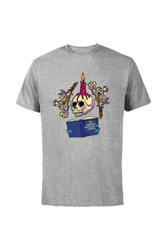 Treehouse of Horror - Short Sleeve Cotton T-Shirt for Adults - Customized-Athletic Heather