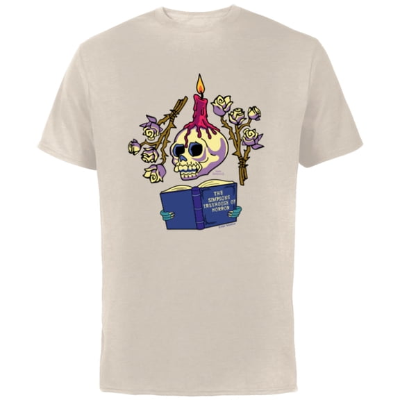 The Simpsons Treehouse of Horror - Short Sleeve Cotton T-Shirt for Adults - Customized-Natural