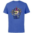 thumbnail image 1 of The Simpsons Treehouse of Horror - Short Sleeve Cotton T-Shirt for Adults - Customized-Royal Heather, 1 of 5