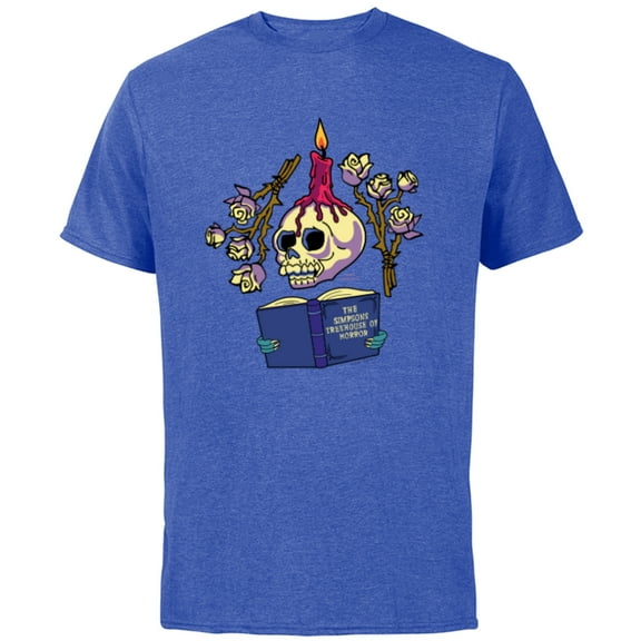 The Simpsons Treehouse of Horror - Short Sleeve Cotton T-Shirt for Adults - Customized-Royal Heather