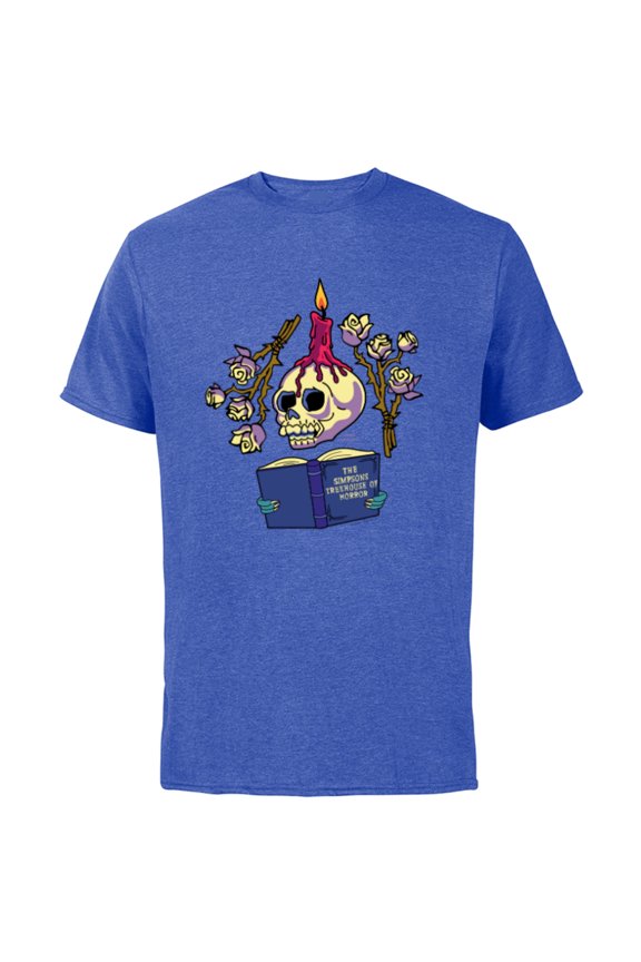 Treehouse of Horror - Short Sleeve Cotton T-Shirt for Adults - Customized-Royal Heather