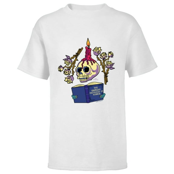 The Simpsons Treehouse of Horror - Short Sleeve T-Shirt for Kids - Customized-White