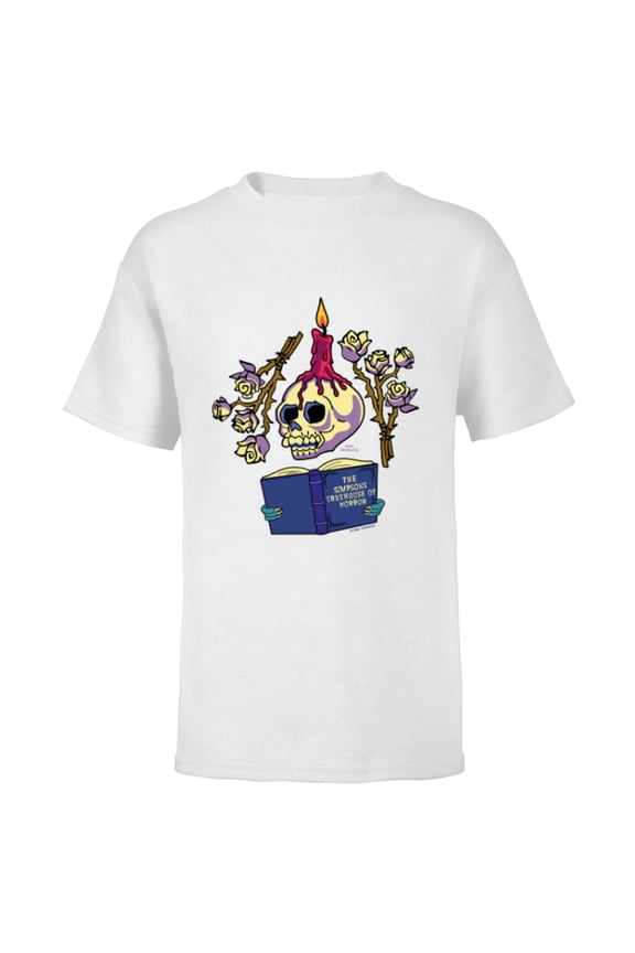 Treehouse of Horror - Short Sleeve T-Shirt for Kids - Customized-White