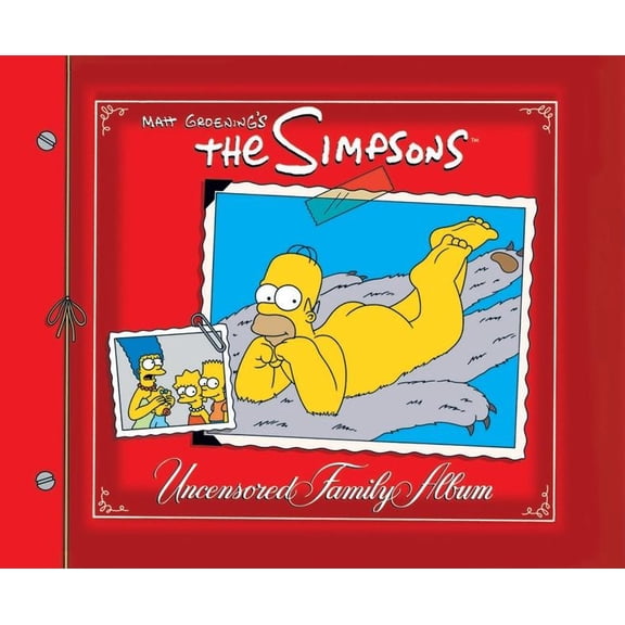 The Simpsons Uncensored Family Album (Hardcover)