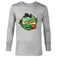 thumbnail image 1 of The Simpsons Welcome to the Island of Dr. Hibbert Halloween - Long Sleeve T-Shirt for Men - Customized-Athletic Heather, 1 of 5