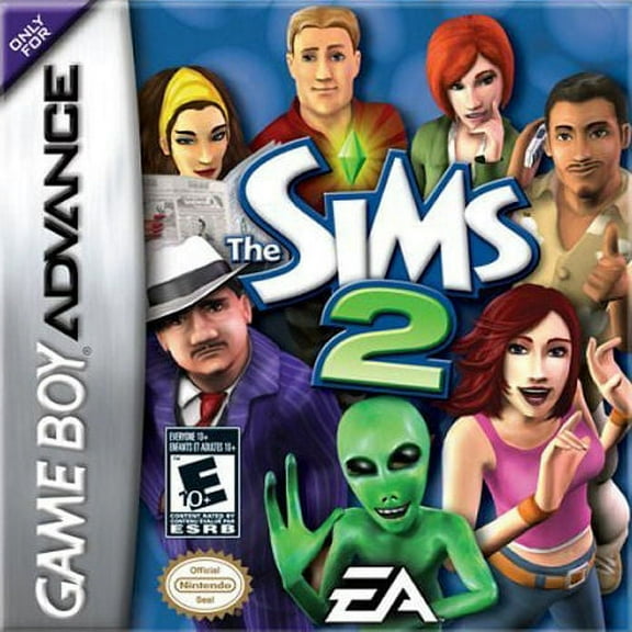 Pre-Owned The Sims 2 by Electronic Arts, Nintendo Gameboy Advance Physical Simulation, Video Game