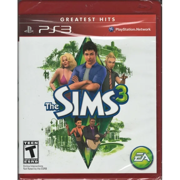 The Sims 3 (Greatest Hits) PS3 (Brand New Factory Sealed ) Playstation