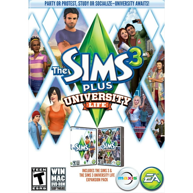 The Sims 3 University Life Expansion Pack (PC DVD)