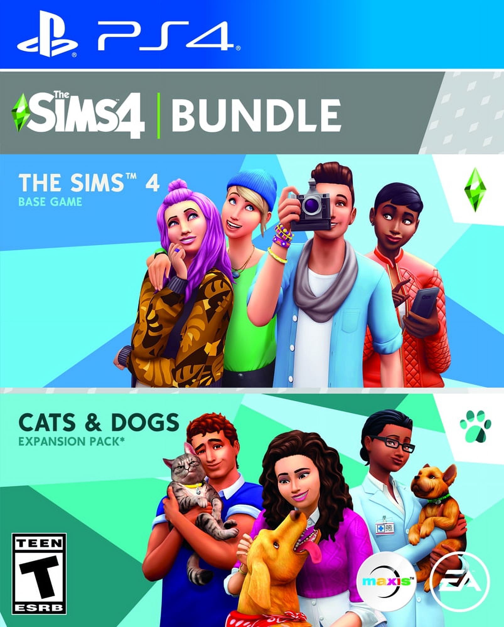 The Sims 4: Cats & Dogs Bundle - PlayStation 4 - image 1 of 4
