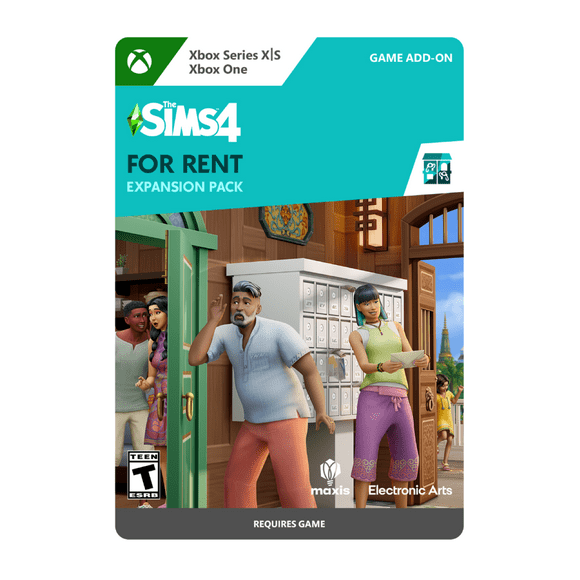 The Sims 4 For Rent Expansion Pack - Xbox One, Xbox Series X|S [Digital]