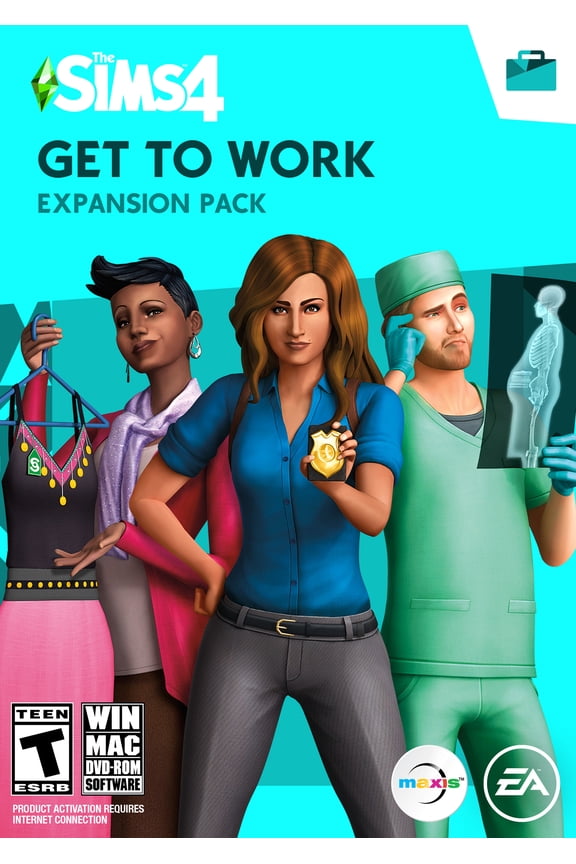 The Sims 4 Get to Work Expansion Pack (Digital Code)