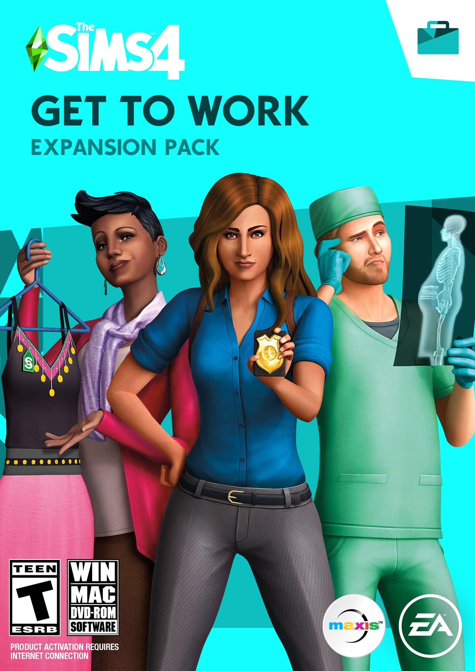 Tid kedelig oxiderer The Sims 4: Get to Work Expansion Pack - PC - Walmart.com