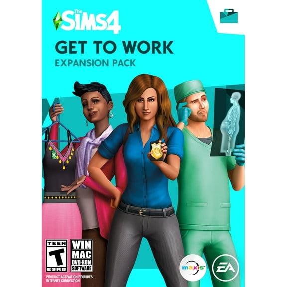 The Sims 4: Get to Work Expansion Pack - PC