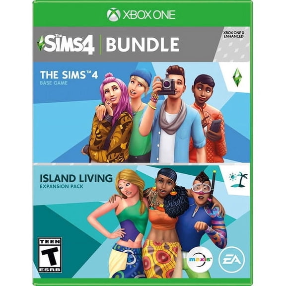 The Sims 4 Plus Island Living Bundle [Xbox One]