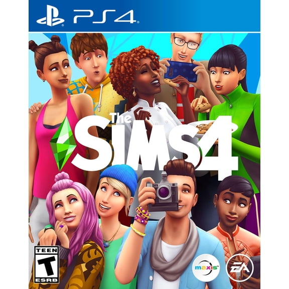 Pre-Owned The Sims 4, by Electronic Arts, Life Simulation Video Game for PlayStation 4, 1 Player, Parental Controls