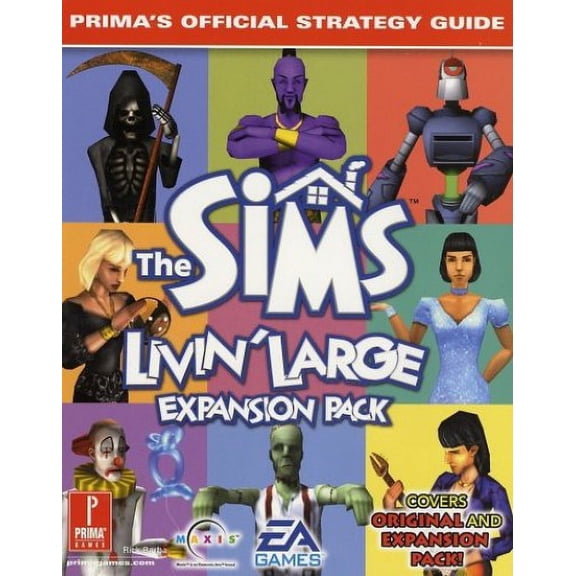 Pre-Owned The Sims: Livin' Large - Official Strategy Guide (Prima's Official Strategy Guides) Paperback