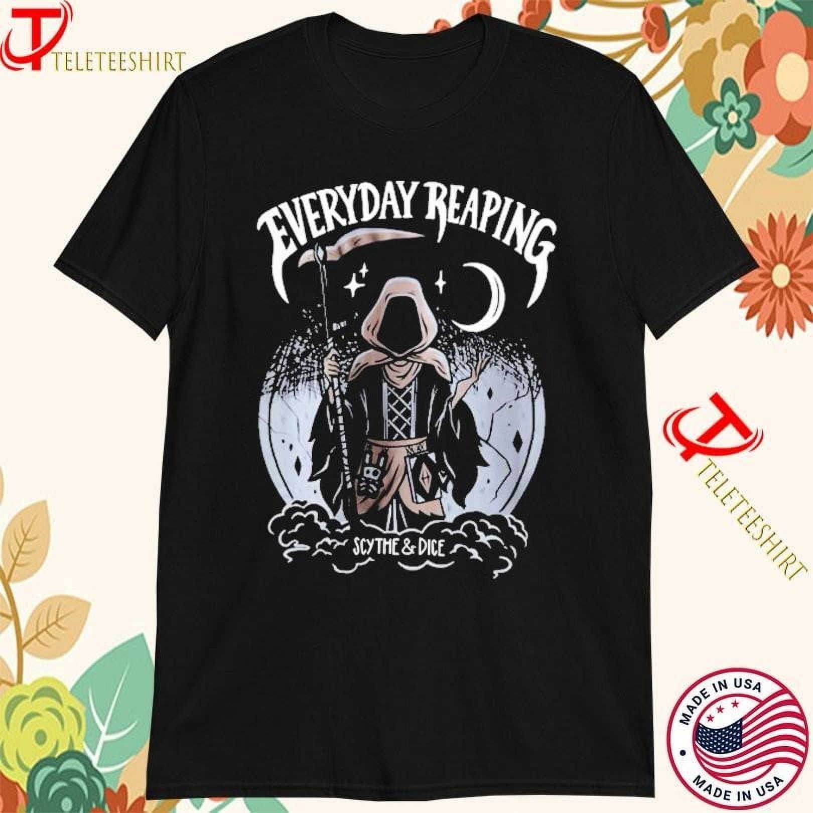 The Sims Scythe Dice Everyday Reaping Halloween 2024 Tshirts