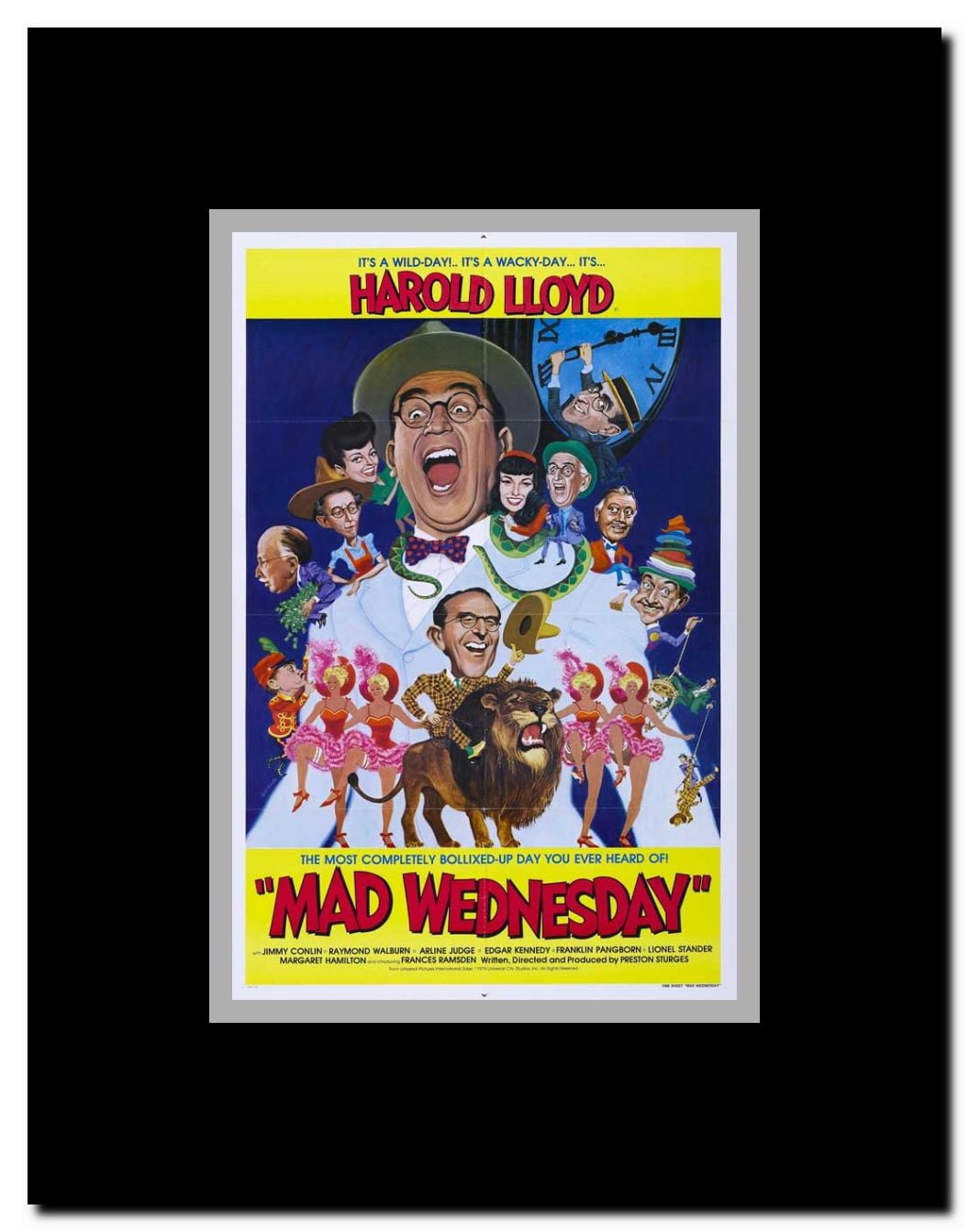 The Sin of Harold Diddlebock Framed Movie Poster