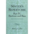 thumbnail image 1 of The Singer's Repertoire, Part IV: Baritone and Bass, (Paperback), 1 of 1