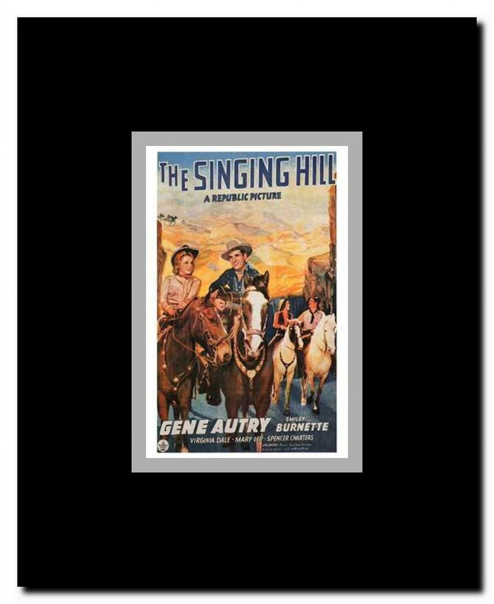 The Singing Hill Framed Movie Poster