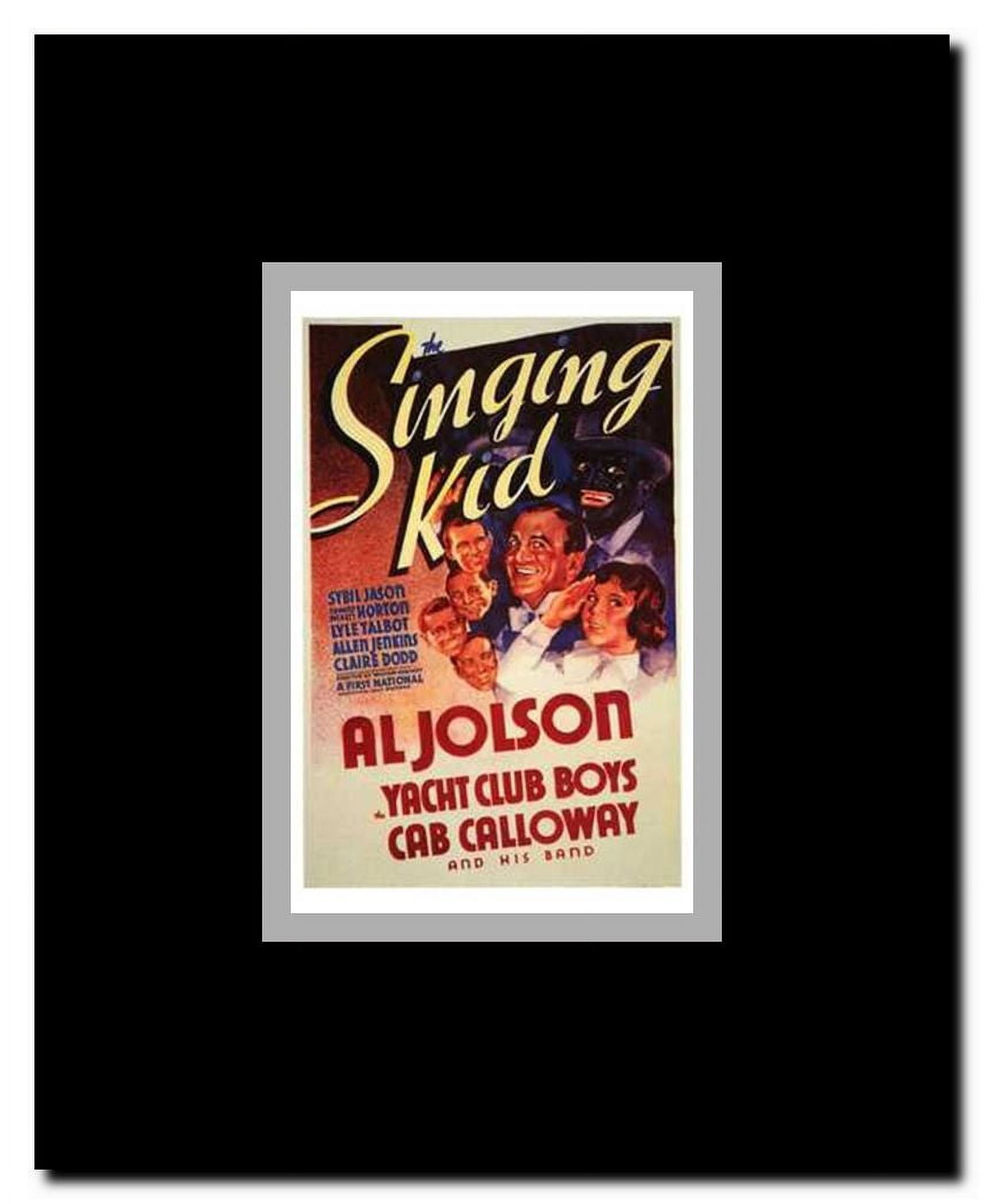 The Singing Kid Framed Movie Poster