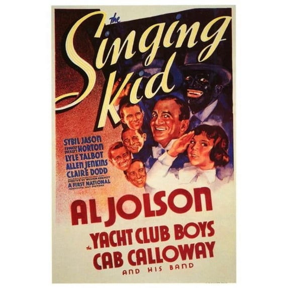 The Singing Kid Movie Poster Print (27 x 40)