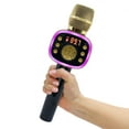 thumbnail image 1 of The Singing Machine Carpool Karaoke Microphone 2.0, Gold, 1 of 22