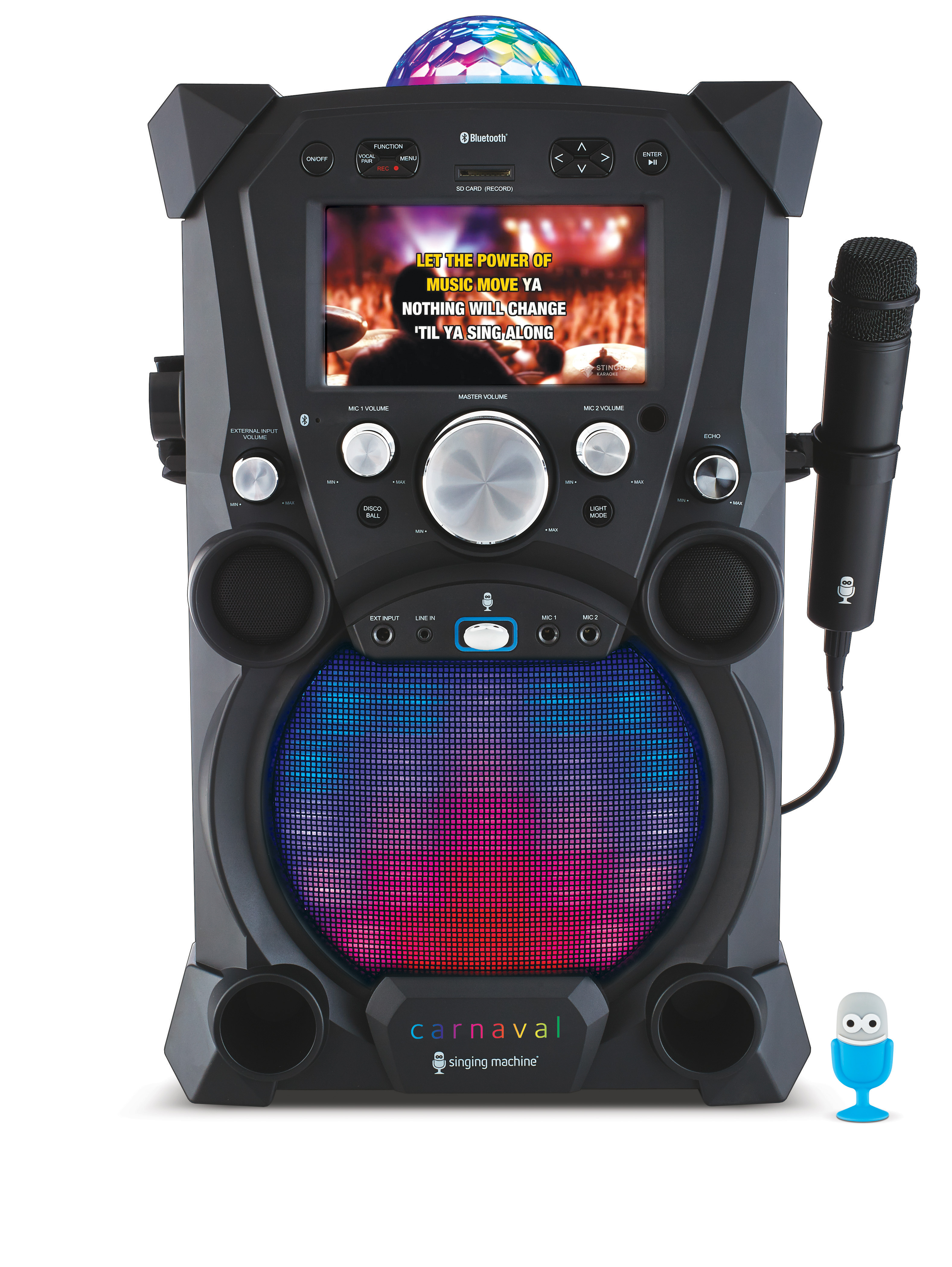 The Singing Machine Fiesta Portable HiDefinition Karaoke System