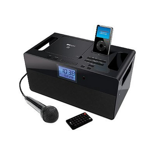The Singing Machine ISM370 karaoke system with iPod dock