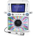 thumbnail image 1 of The Singing Machine STVG785BTW Bluetooth Karaoke System with 7" Color Monitor and a Microphone, 1 of 7