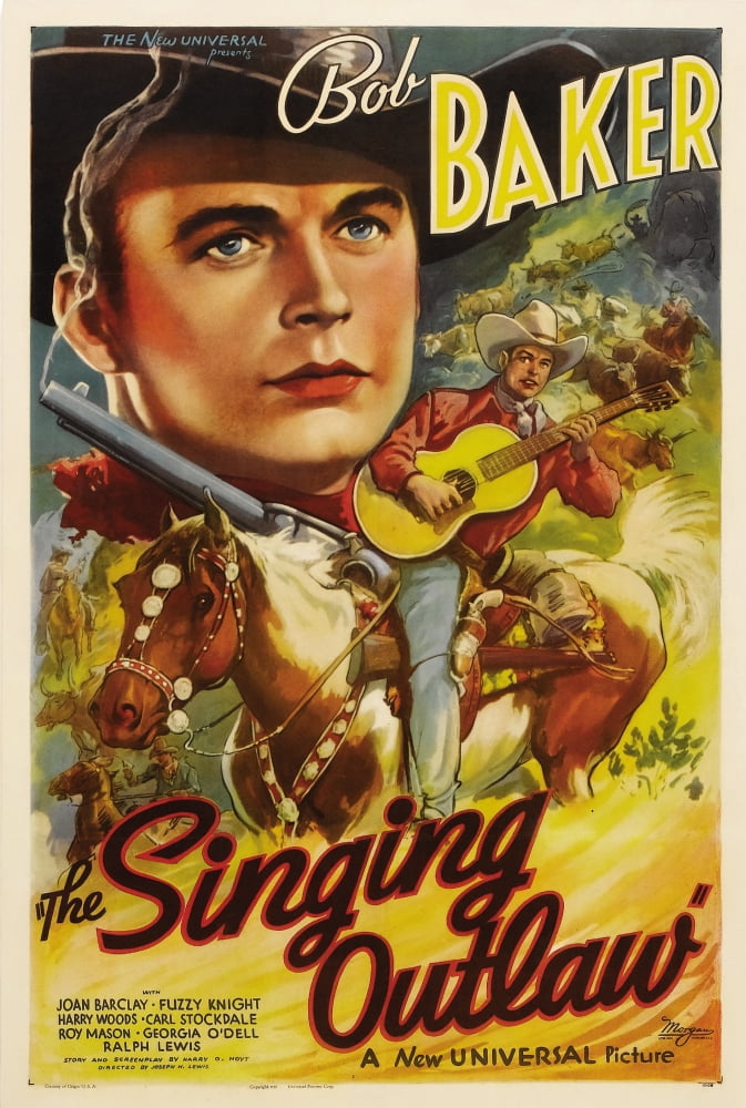 The Singing Outlaw Canvas Art - (24 x 36)