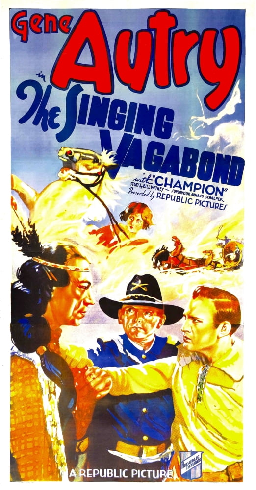 The Singing Vagabond Canvas Art - (11 x 17)