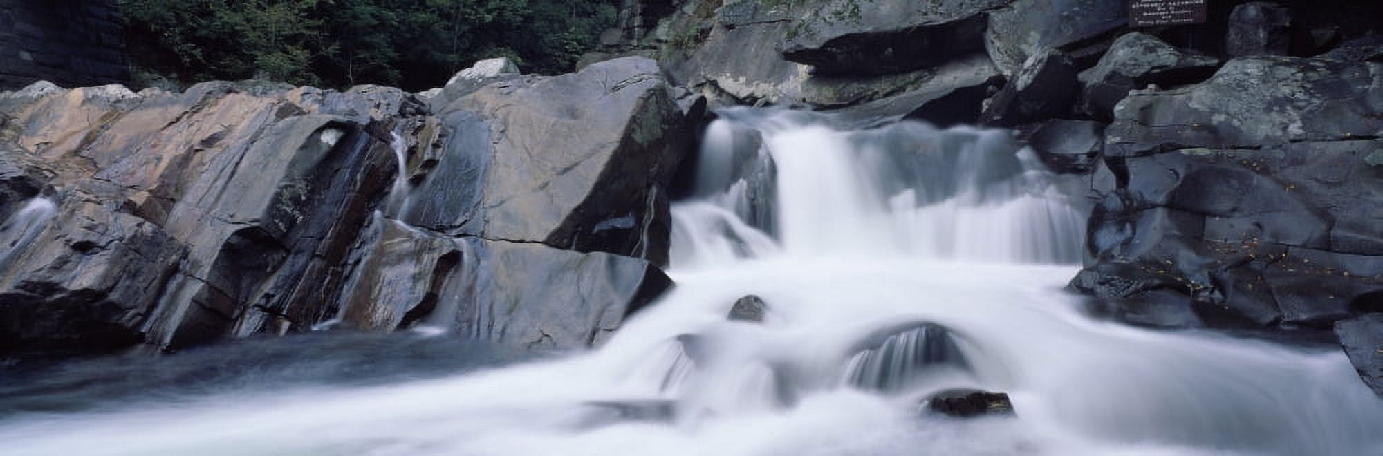 The Sinks Little River Great Smoky Mountains National Park Tennessee USA Canvas Art - Panoramic Images (27 x 9)
