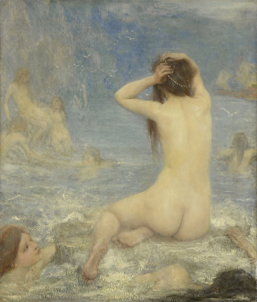 The Sirens Canvas Art - (24 x 36)
