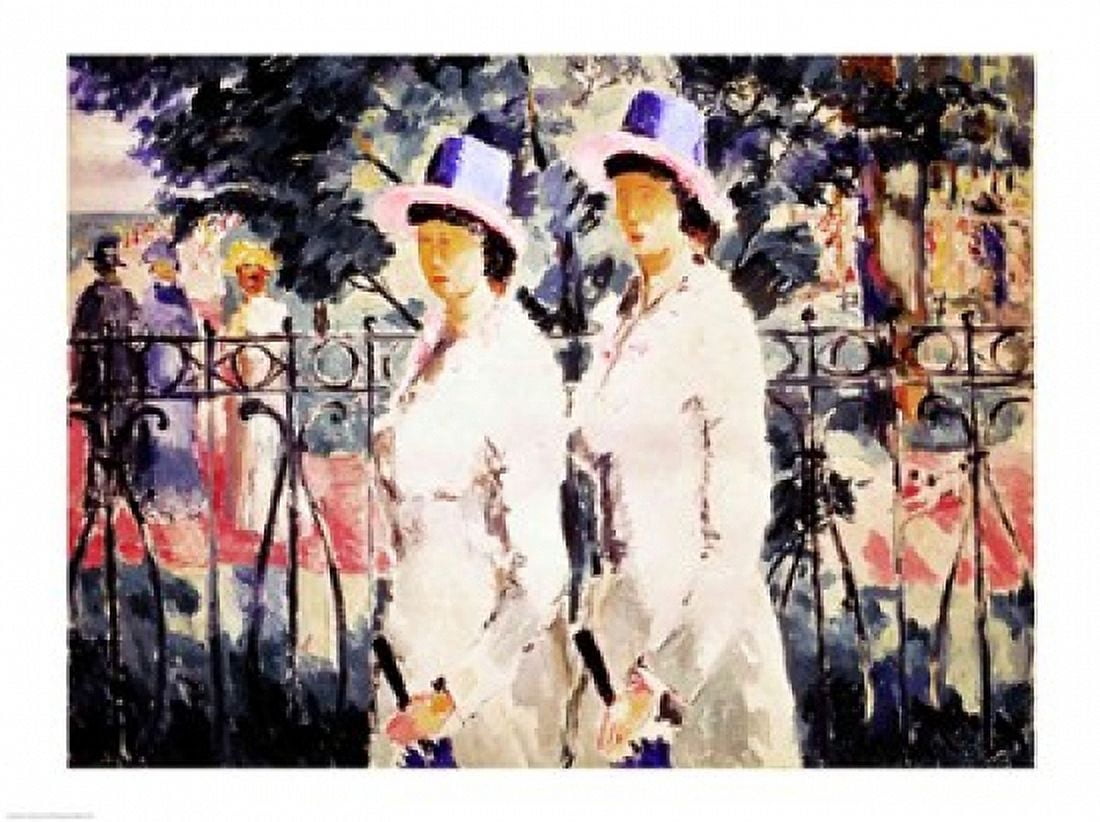 The Sisters Canvas Art - Kazimir Malevich (24 x 18)