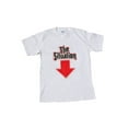 thumbnail image 1 of The Situation Pointed Arrow Cotton T-Shirt - White, Medium, 1 of 1